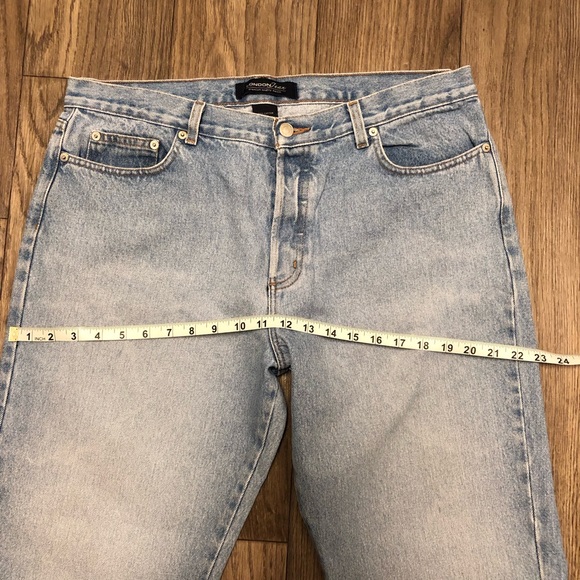 Cropped London Jeans With Ribbon Trim - Picture 8 of 12
